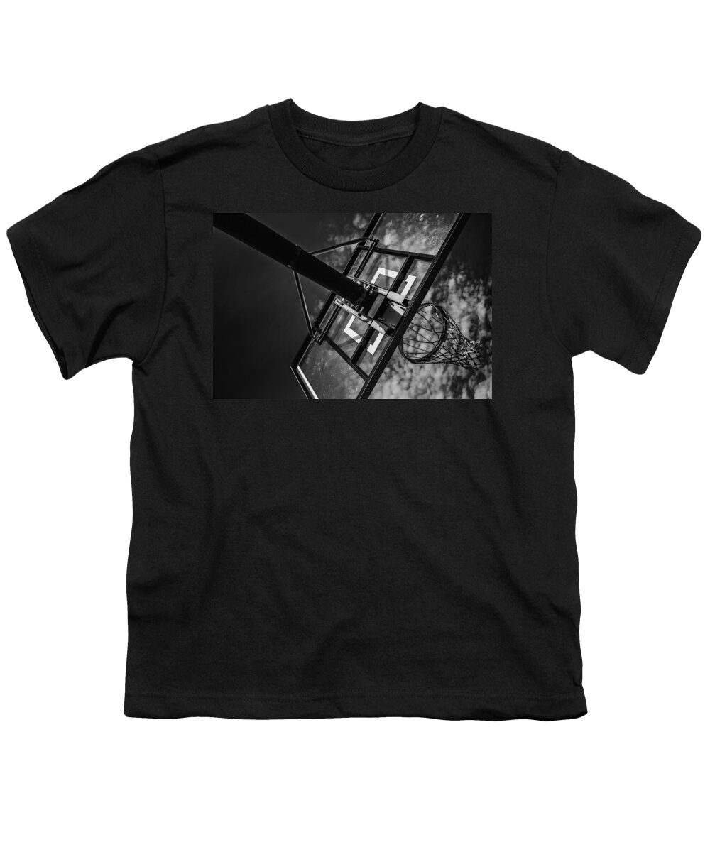 Reach For The Basket Youth T-Shirt featuring the photograph Reach For The Basket by Karol Livote