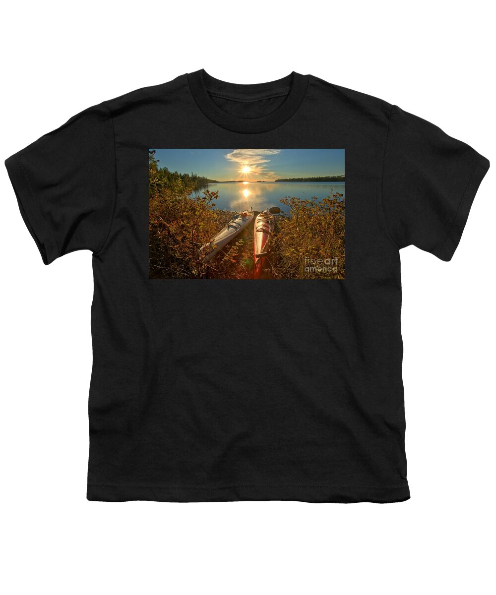 Isle Royale National Park Youth T-Shirt featuring the photograph Ready To Go by Adam Jewell