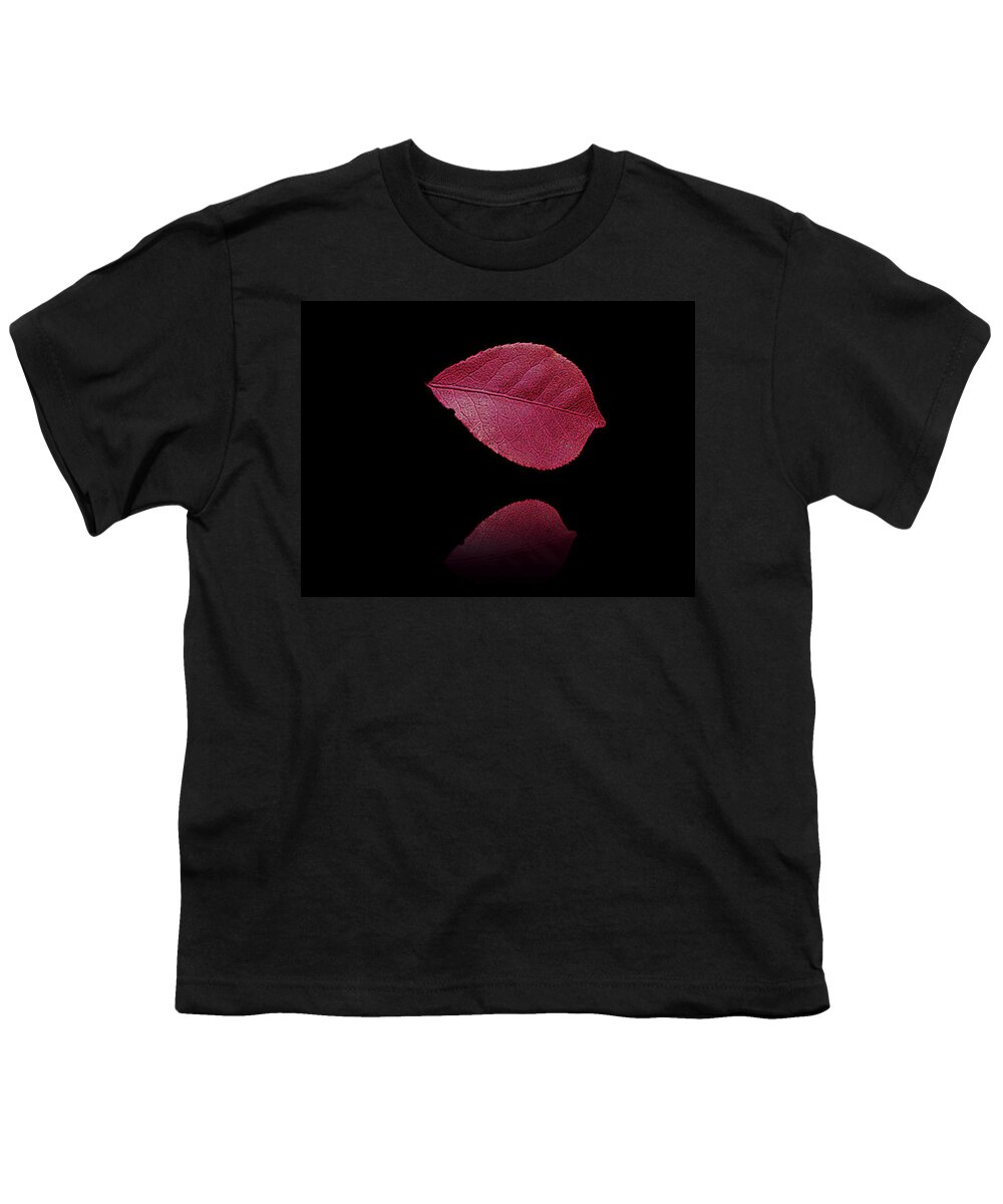 Leaf Youth T-Shirt featuring the photograph Red Beauty by David Dehner