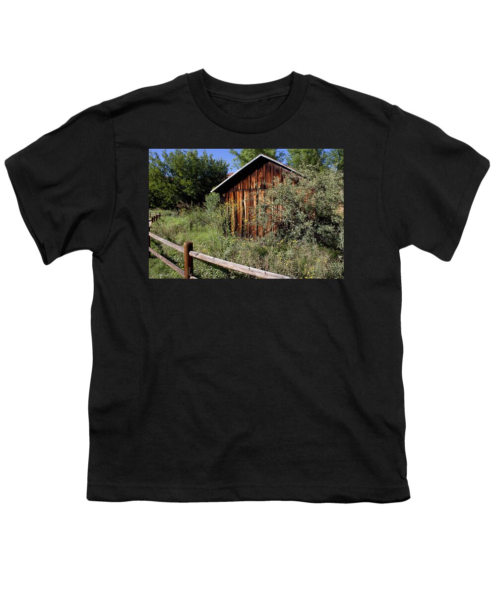 Red Rock Crossing House Youth T-Shirt featuring the photograph Red Rock Crossing House by Ivete Basso Photography