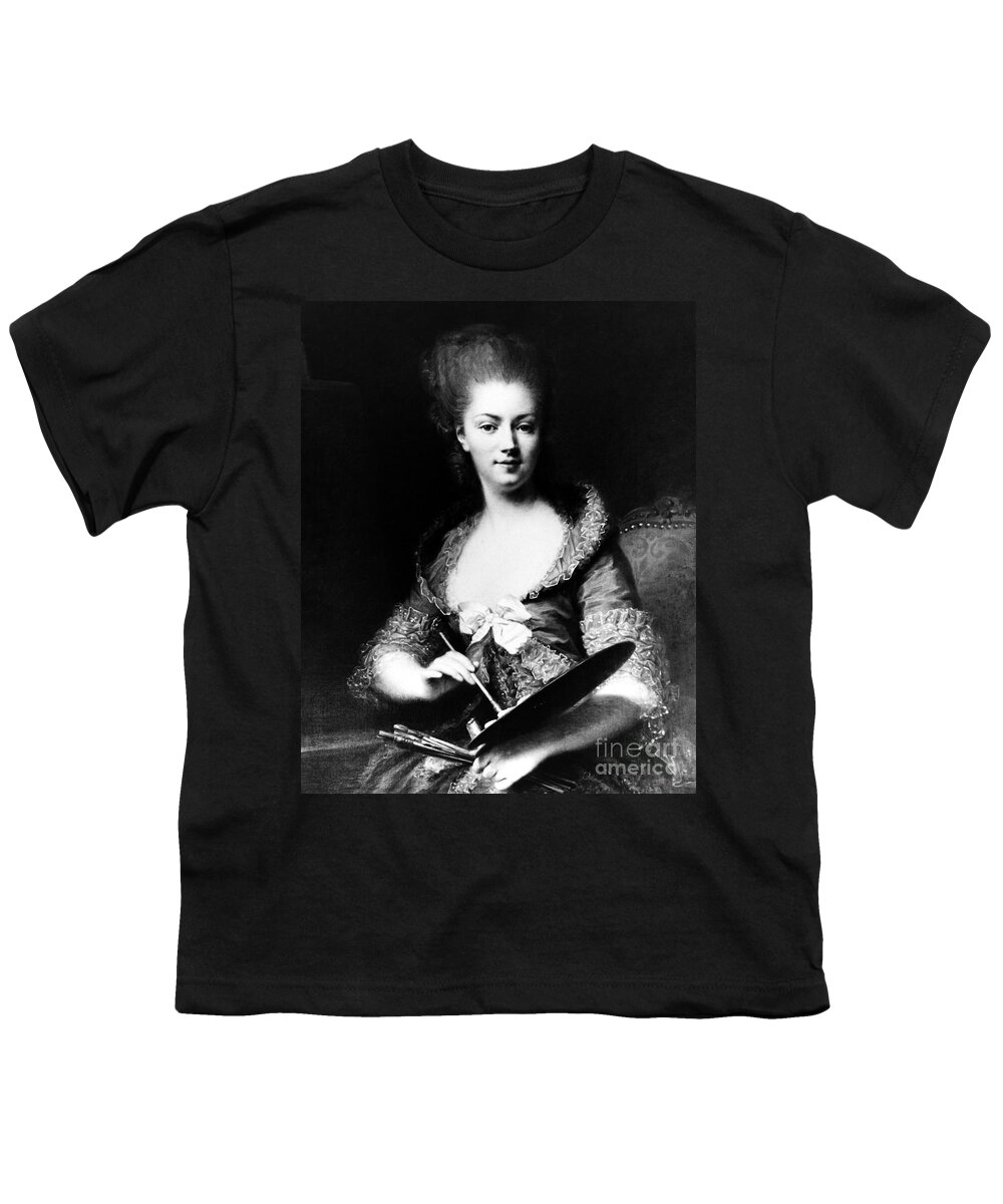 18th Century Youth T-Shirt featuring the photograph Rosalie Filleul by Granger