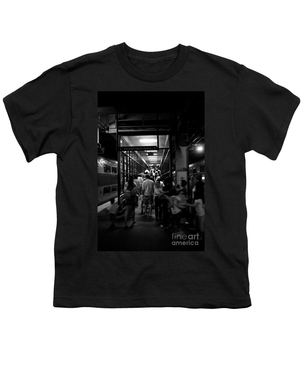 Schedule Youth T-Shirt featuring the photograph Scheduled Motion by Frank J Casella