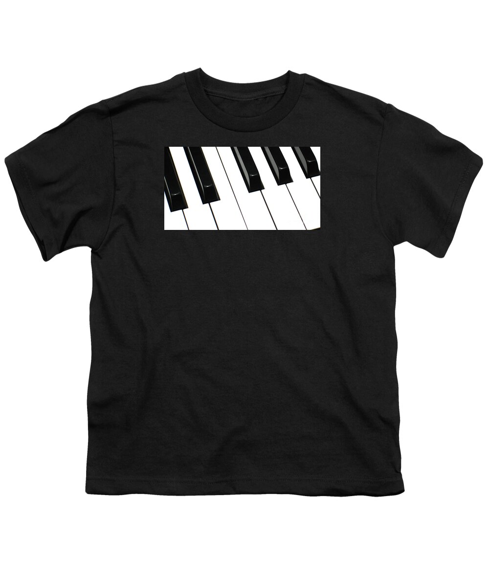 Piano Youth T-Shirt featuring the photograph Sharps and Flats by Ann Horn