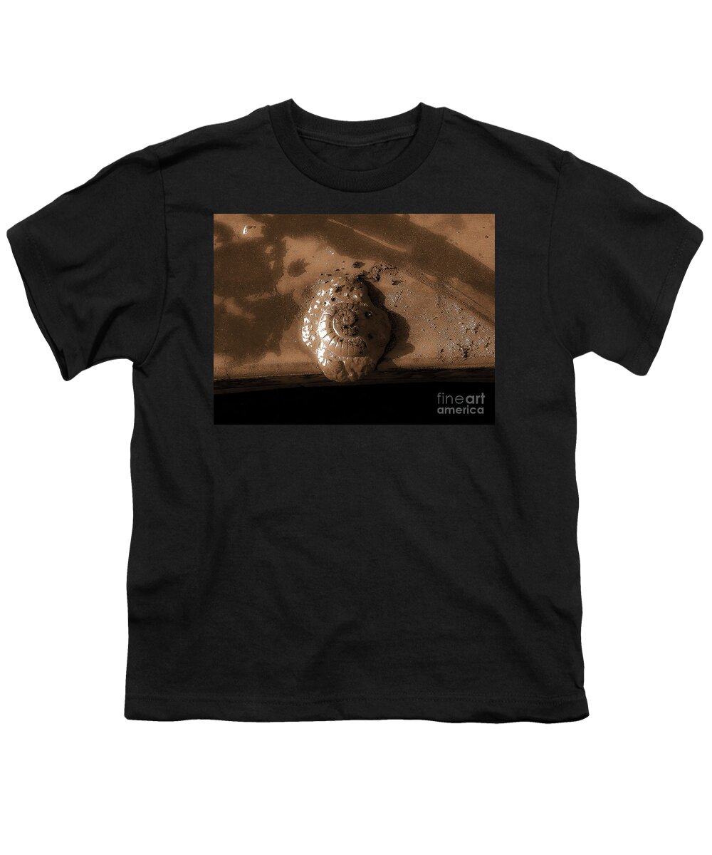 Shell Youth T-Shirt featuring the photograph Shell No.4 Effect by Fei A