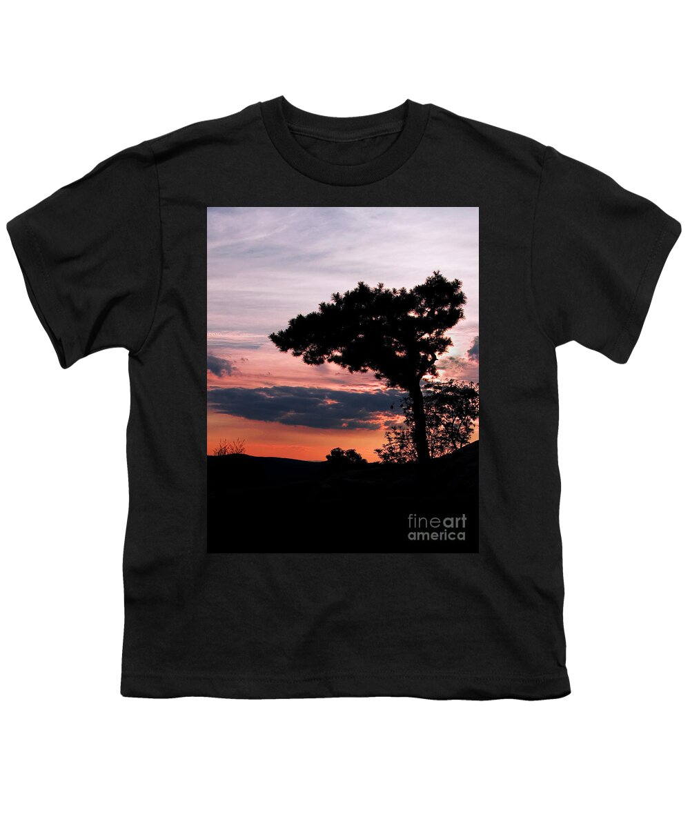 Silhouette Youth T-Shirt featuring the photograph Silhouette by Rick Kuperberg Sr