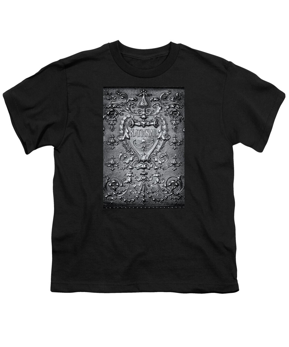 Cash Register Youth T-Shirt featuring the photograph Silver Flourish by Caitlyn Grasso