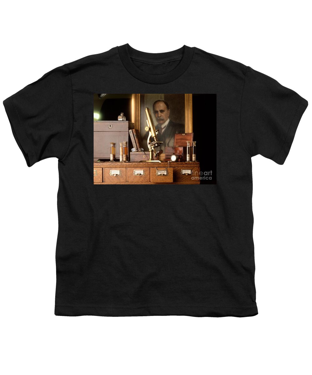 Still Life Youth T-Shirt featuring the photograph Sir William Osler by Brooks / Brown