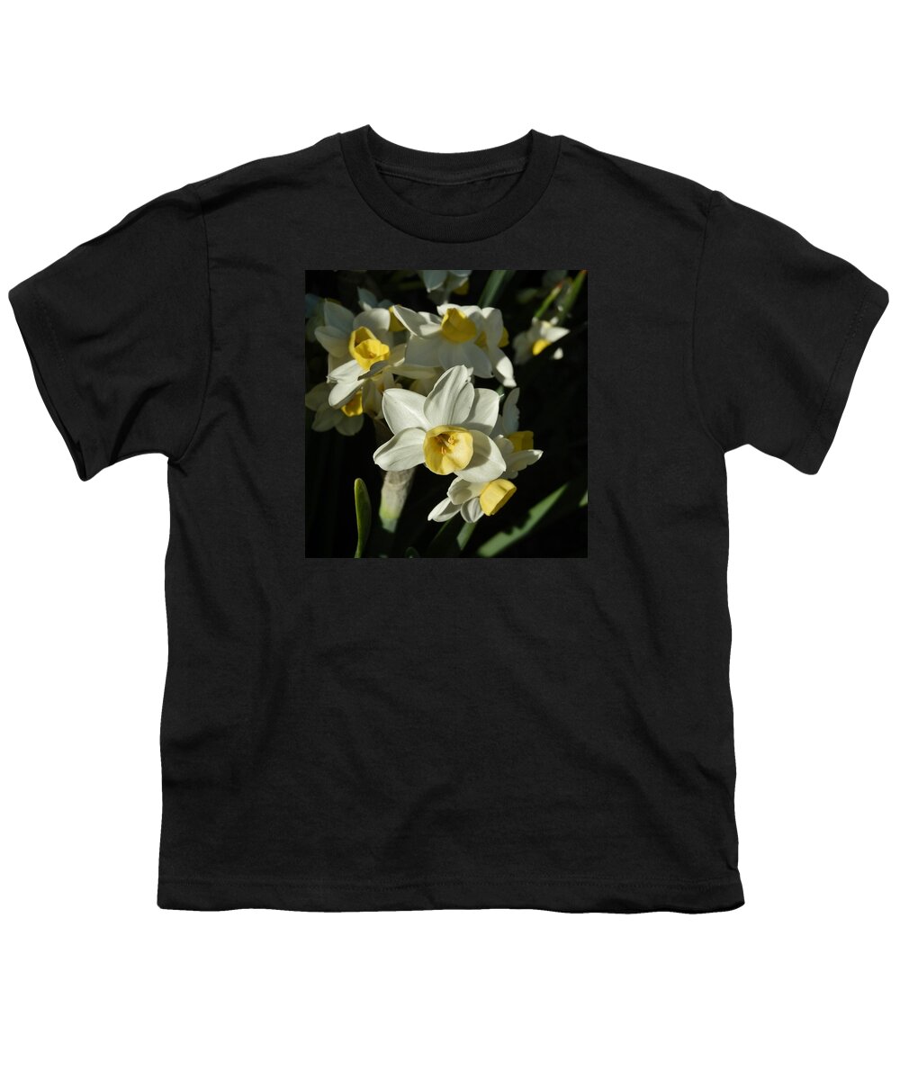 Daffodil Youth T-Shirt featuring the photograph Solophilia by VLee Watson