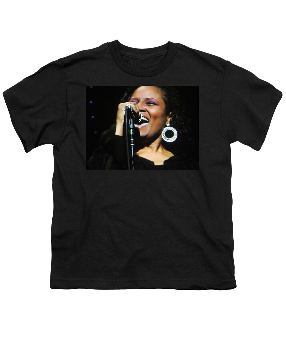 Elton Youth T-Shirt featuring the photograph Soul singer by Aaron Martens