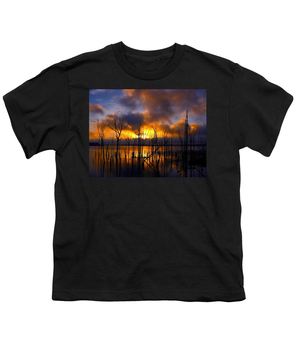 Sunrise Youth T-Shirt featuring the photograph Sunrise by Raymond Salani III