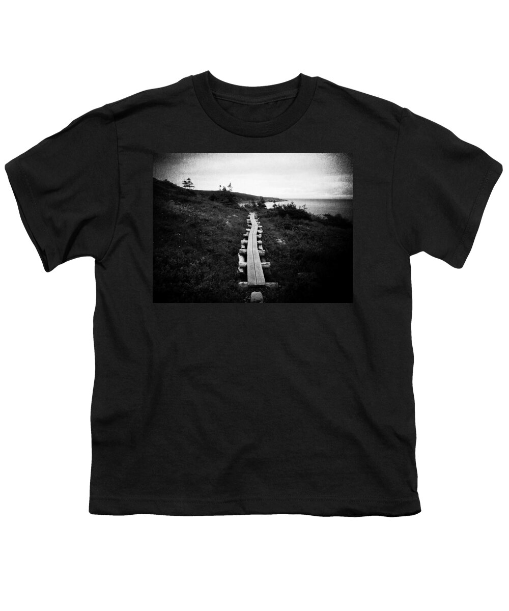 Sea Youth T-Shirt featuring the photograph Take Me to the Sea - East Coast Trail by Zinvolle Art