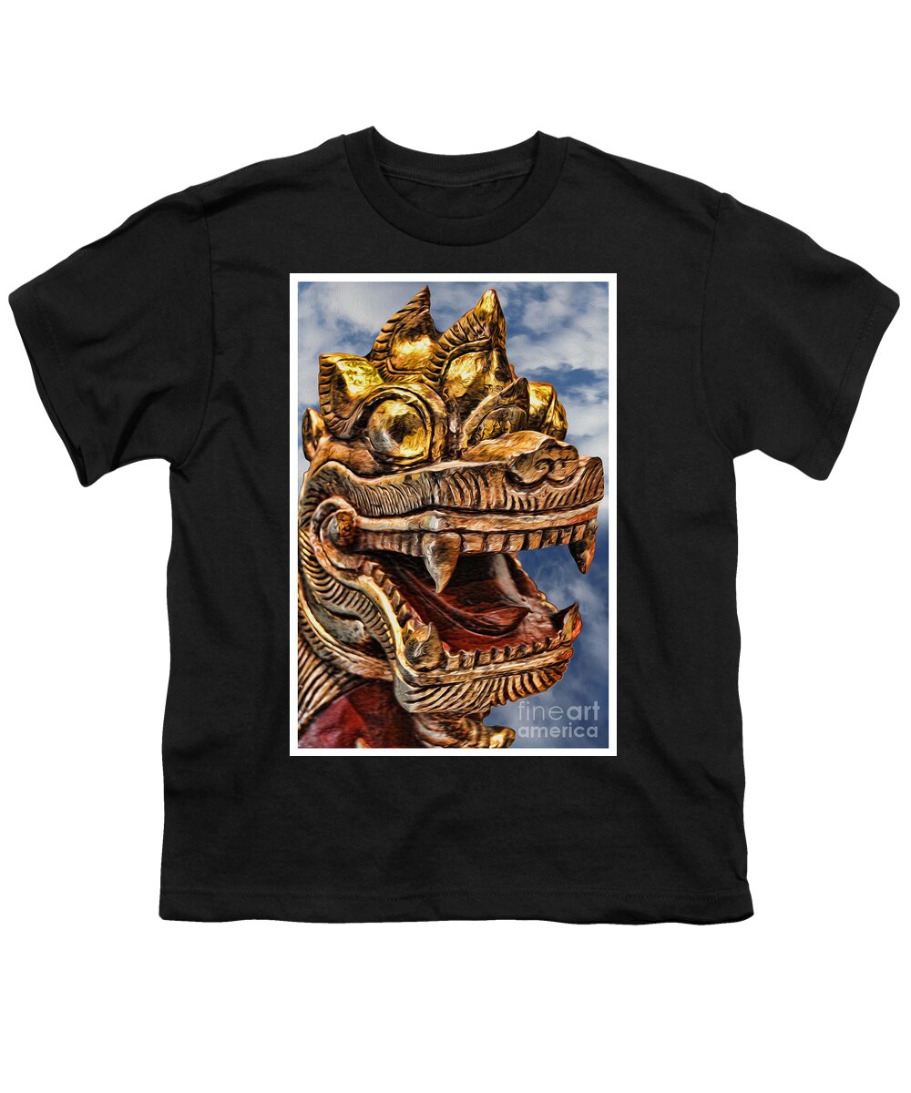 Chinese Dragon Youth T-Shirt featuring the photograph The Emperor's Dragon by Lee Dos Santos