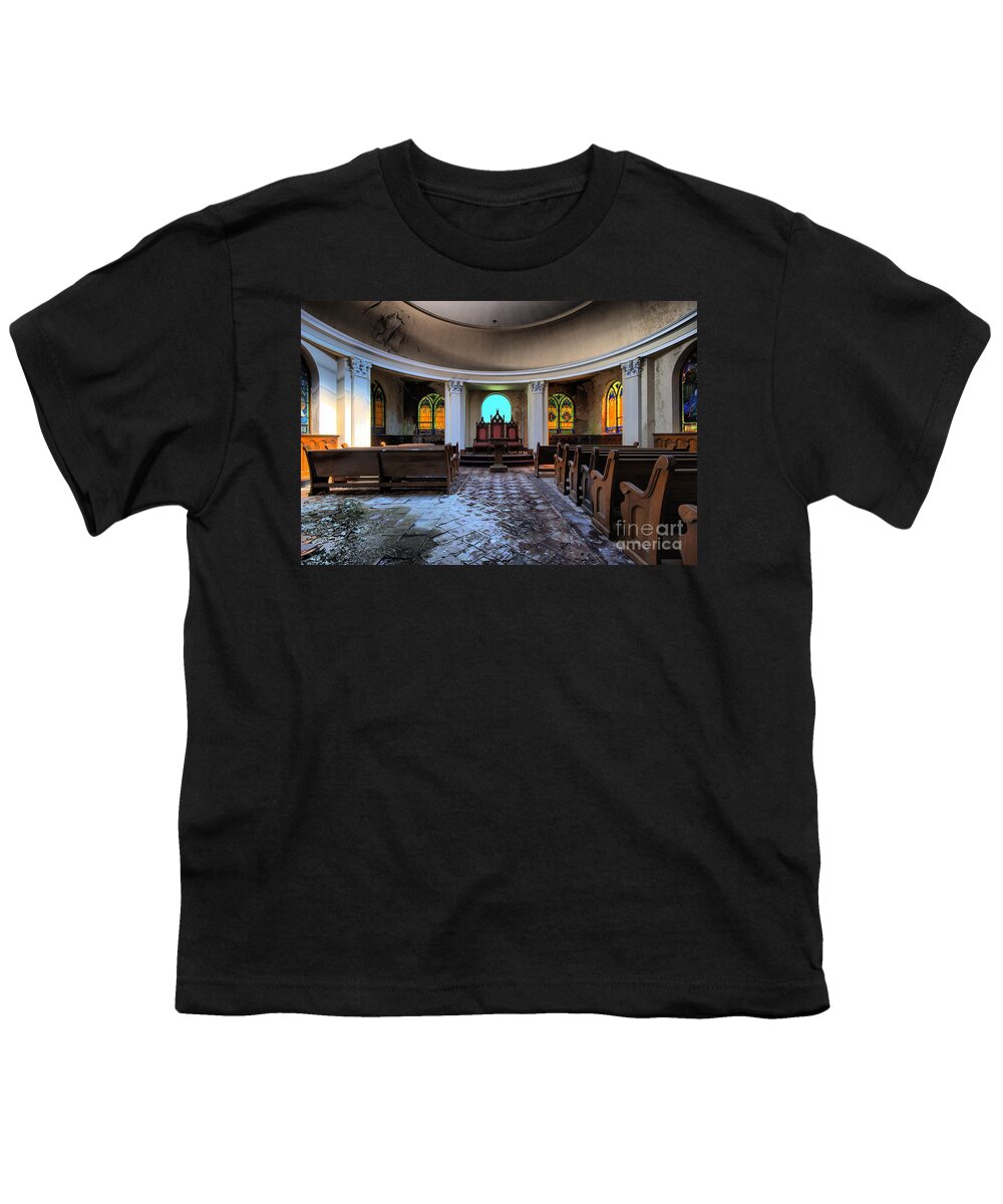 Hdr Youth T-Shirt featuring the photograph The Grand Geometrician of the Universe by Rick Kuperberg Sr