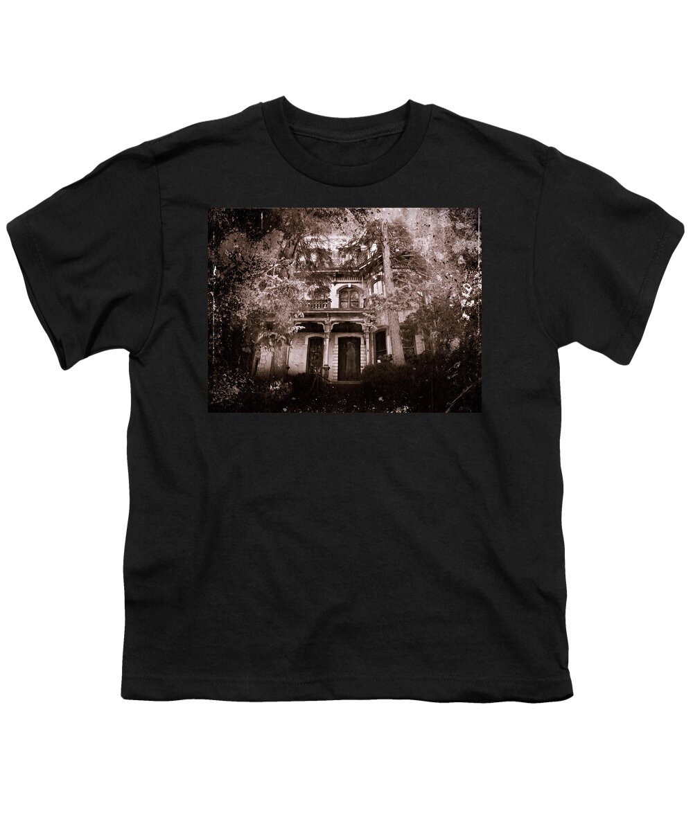 Haunting Youth T-Shirt featuring the photograph The Haunting by David Dehner