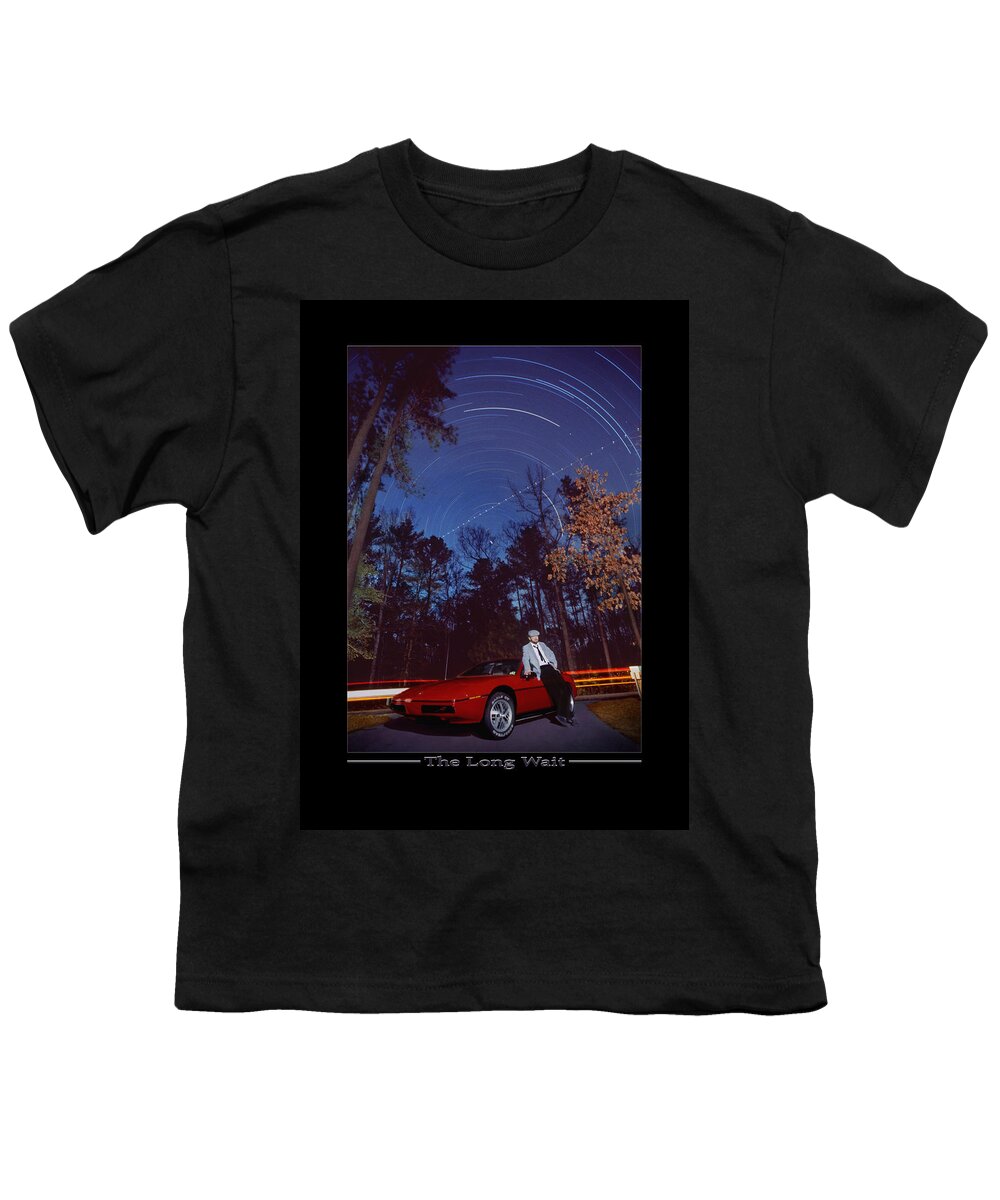 Star Traces Youth T-Shirt featuring the photograph The Long Wait by Mike McGlothlen