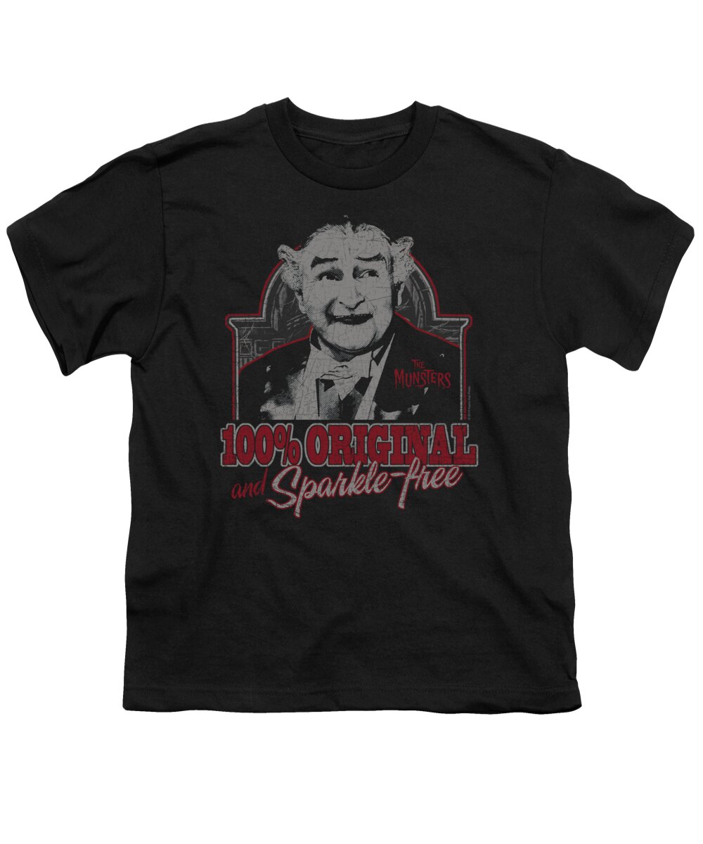 The Munsters Youth T-Shirt featuring the digital art The Munsters - 100% Original by Brand A