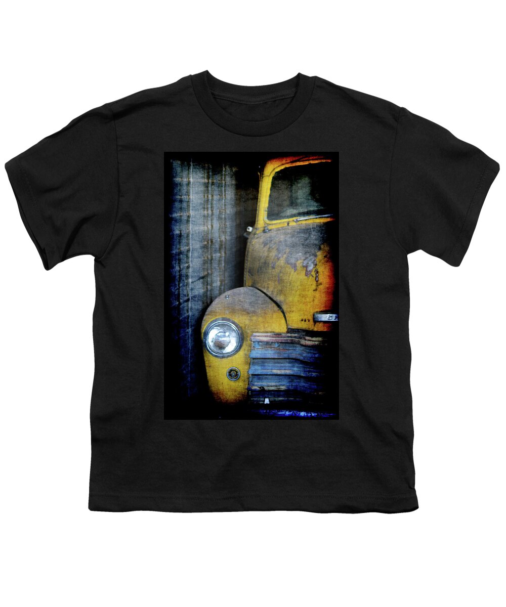 Truck Youth T-Shirt featuring the digital art The Ol Chevy by Ernest Echols