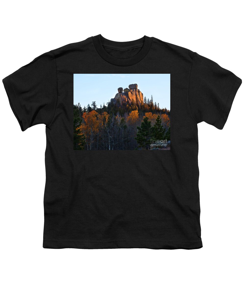 Autumn Colors Youth T-Shirt featuring the photograph The Red Head by Jim Garrison