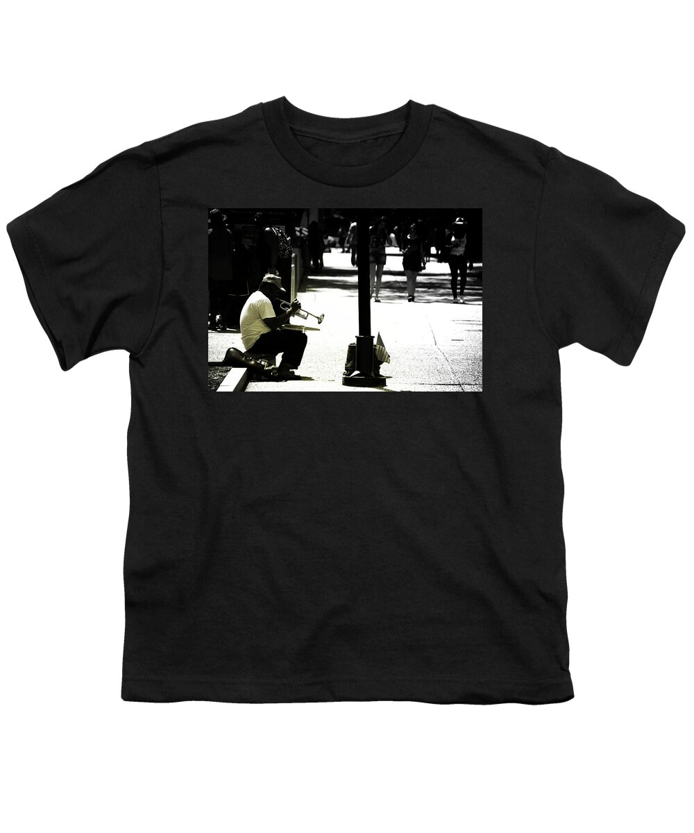 Saxophone Youth T-Shirt featuring the photograph The Soloist by Jonas Luis