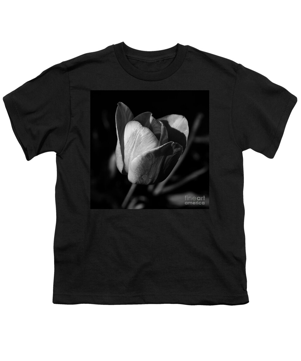 Midwest America Youth T-Shirt featuring the photograph Threshold - Monochrome by Frank J Casella