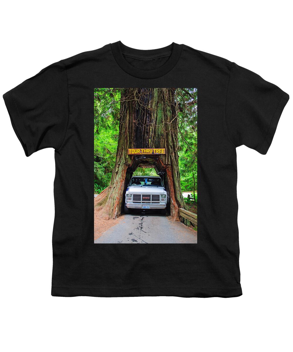 Tour Thru Tree Youth T-Shirt featuring the photograph Tight Fit by Tikvah's Hope