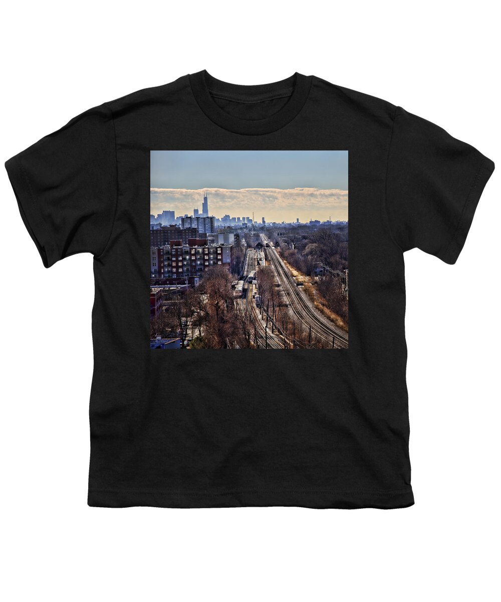 City Youth T-Shirt featuring the photograph Toddlin' Chicago by John Hansen