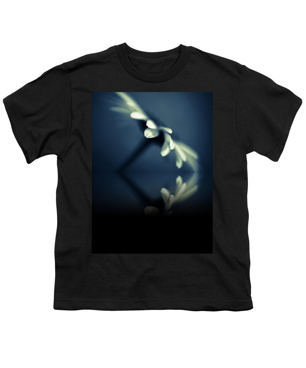 Flower Youth T-Shirt featuring the photograph Touch Of Blue by Shane Holsclaw