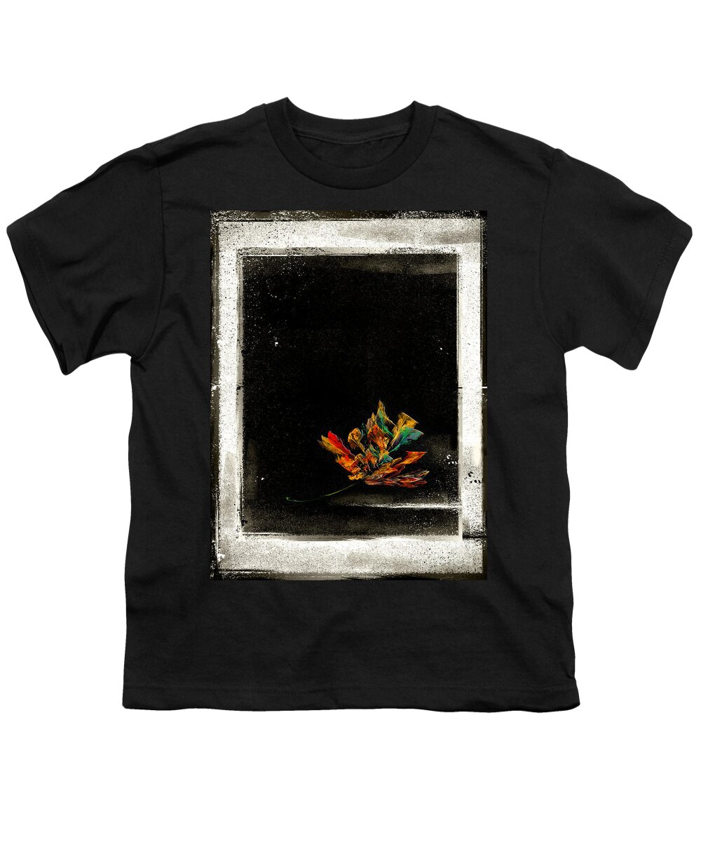 Abstract Youth T-Shirt featuring the digital art Unworthy End by Klara Acel