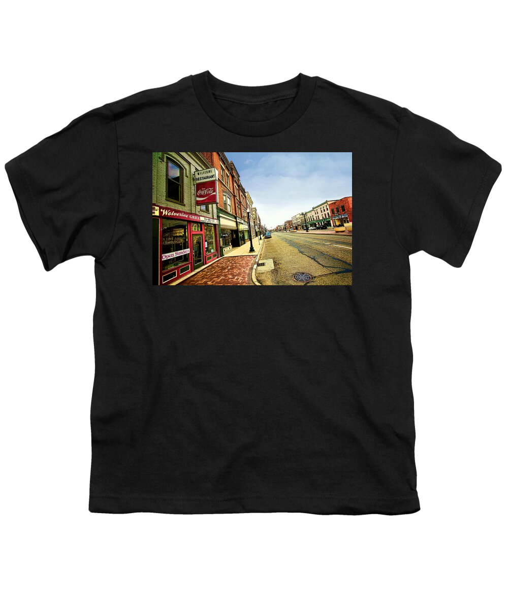 City Youth T-Shirt featuring the photograph Us 12 by Pat Cook