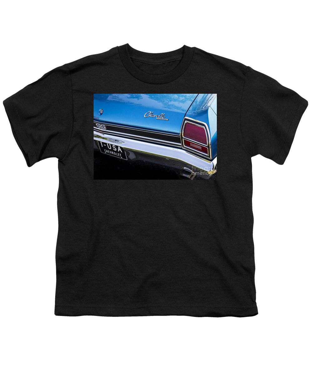 1969 Chevelle Youth T-Shirt featuring the photograph 1-USA Chevelle by Dennis Hedberg