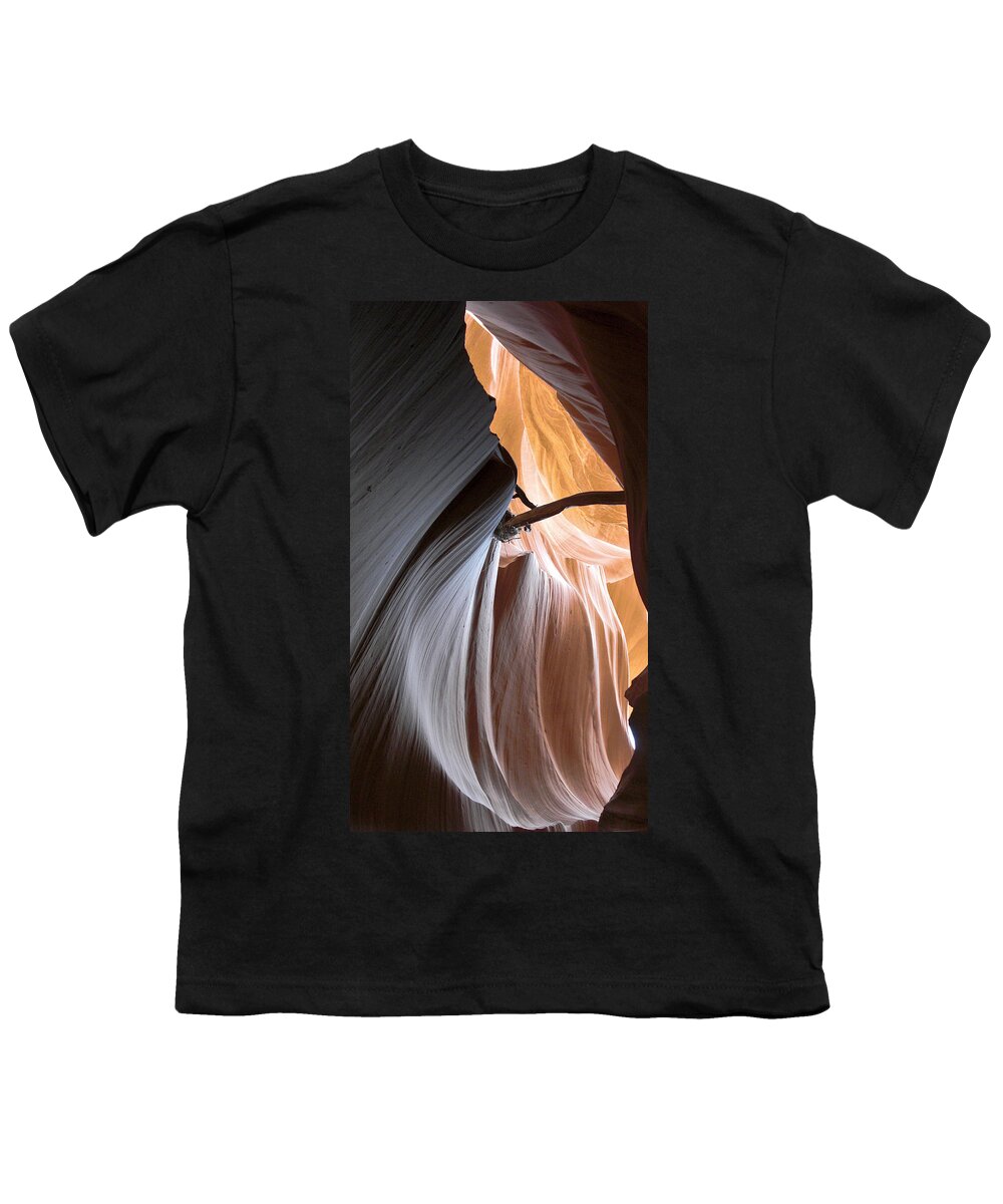 Ralf Youth T-Shirt featuring the photograph Inside lower Antelope Canyon #3 by Ralf Kaiser