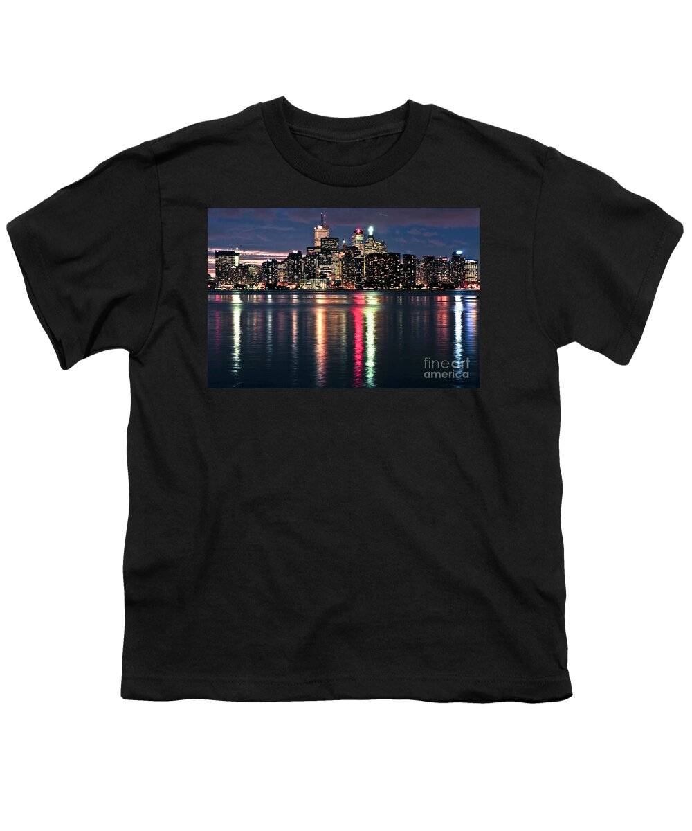 Toronto Youth T-Shirt featuring the photograph Toronto skyline 18 by Elena Elisseeva