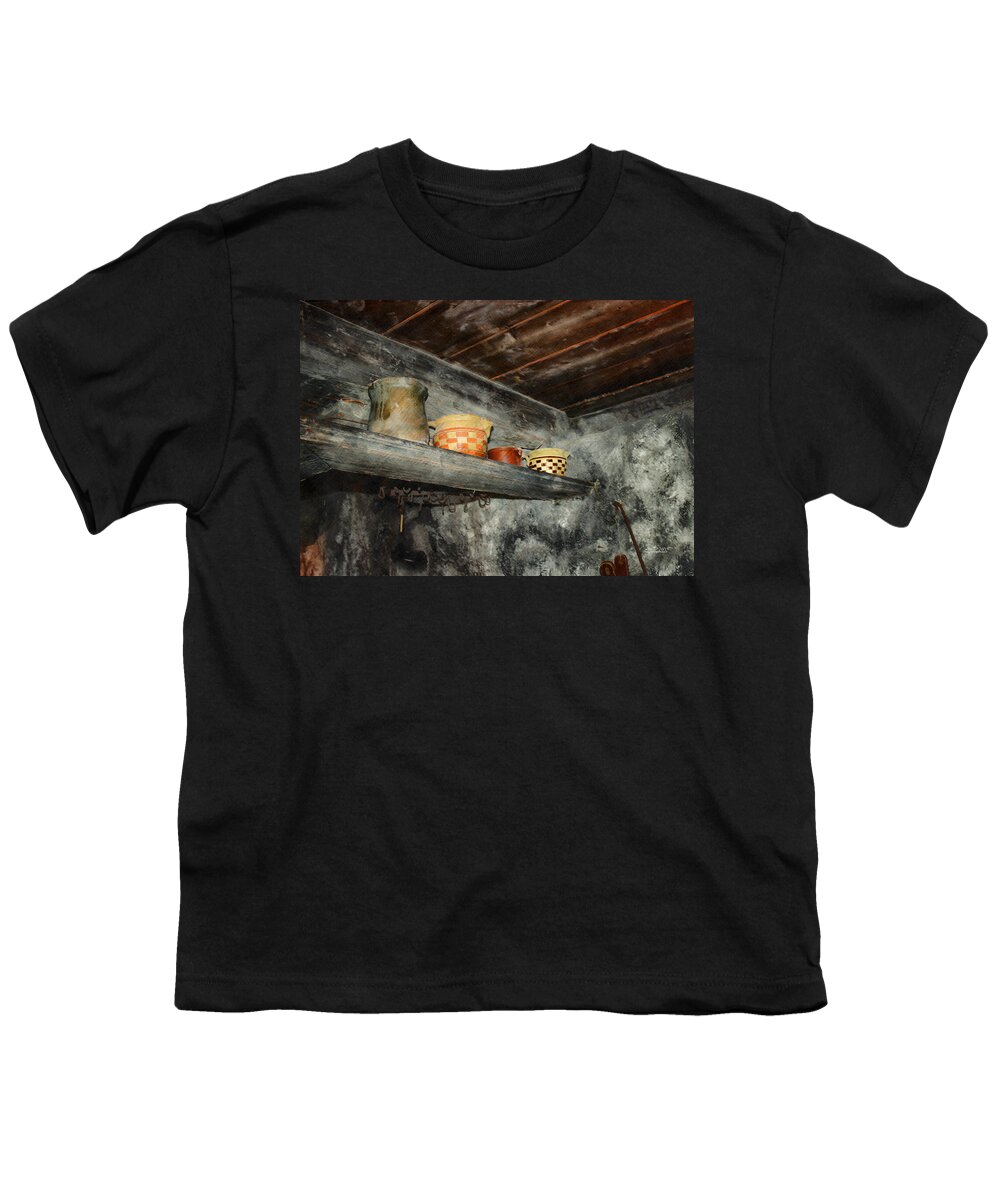 Photo Youth T-Shirt featuring the photograph Above the Stove by Jutta Maria Pusl
