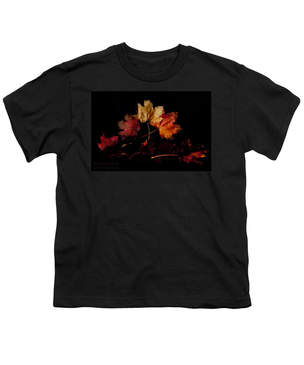 Autumn Youth T-Shirt featuring the photograph Autumn Leaves by B Cash