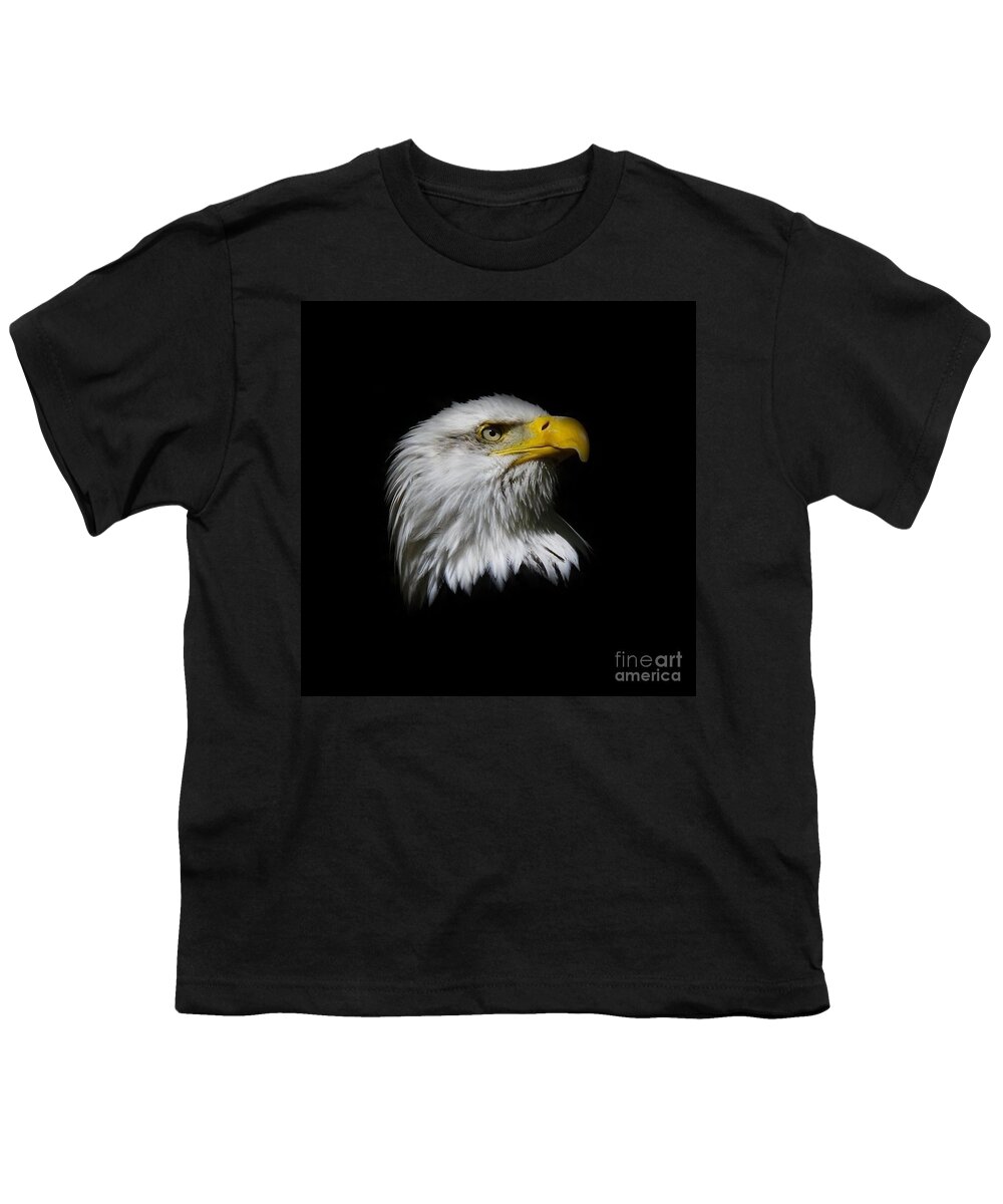 Bald Eagle Youth T-Shirt featuring the photograph Bald Eagle by Steve McKinzie