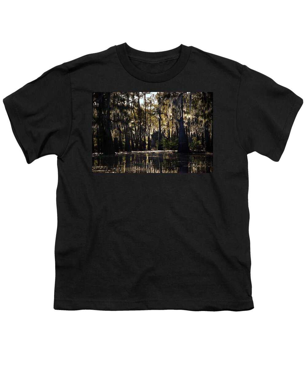 Swamp Youth T-Shirt featuring the photograph Deep Swamp by Ron Weathers