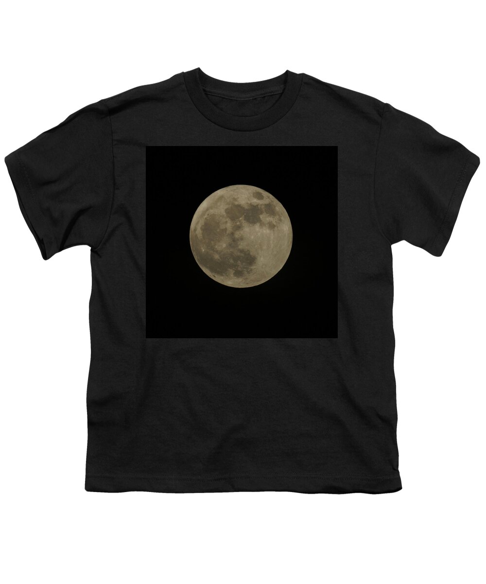 Moon Youth T-Shirt featuring the photograph Full Moon 5-5-2012 by Ernest Echols