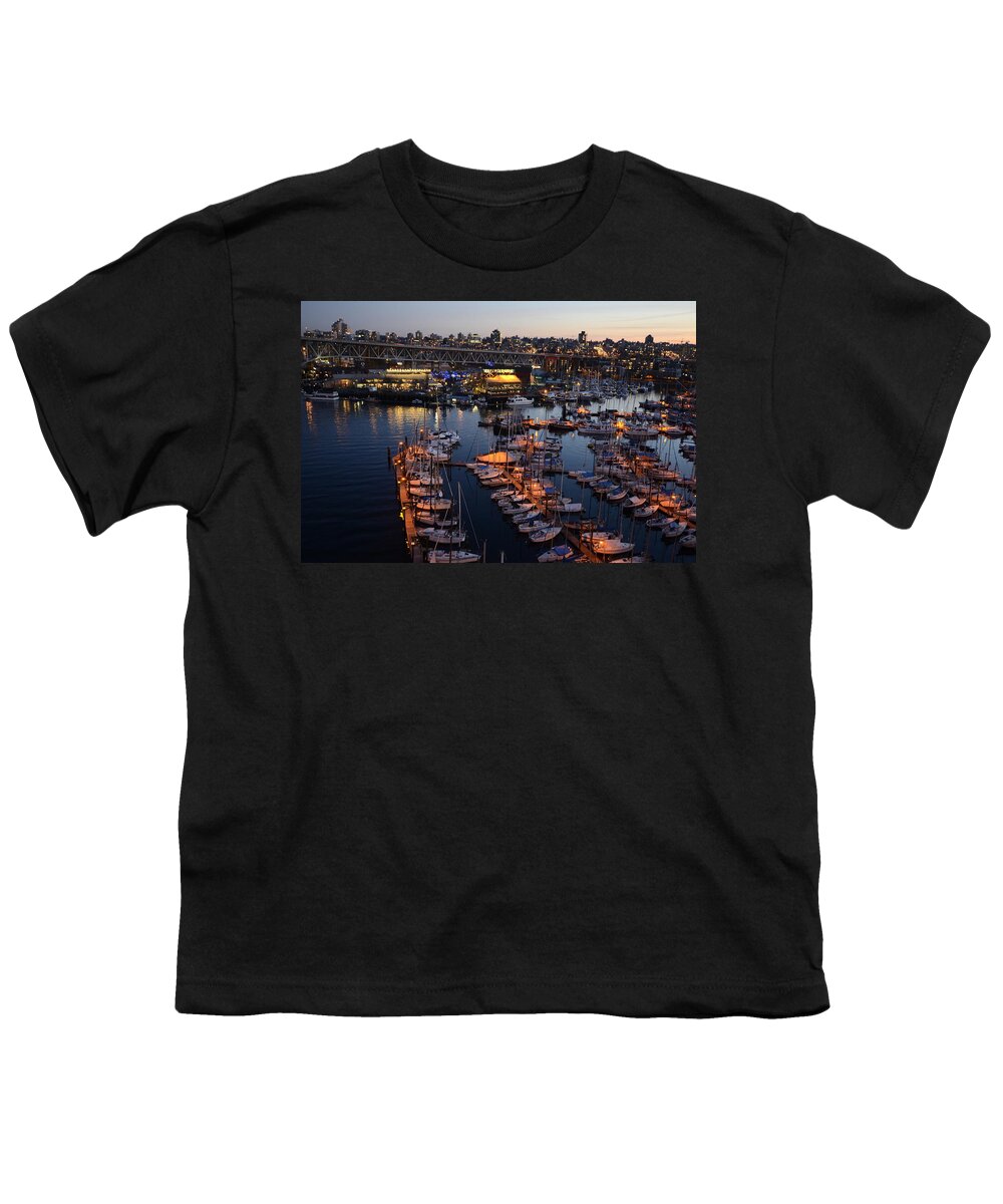Granville Youth T-Shirt featuring the photograph Granville Island by Lawrence Christopher