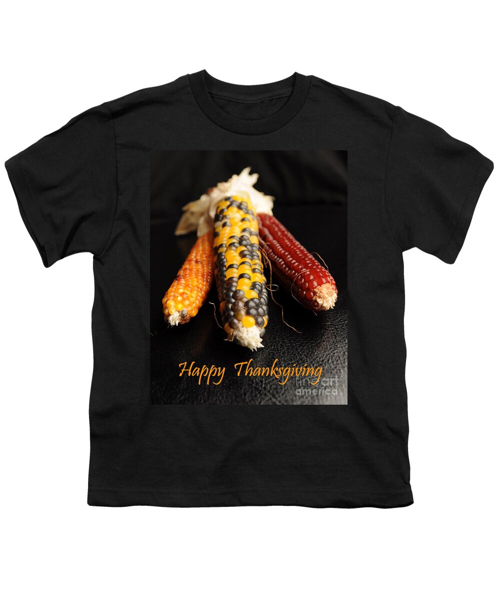 Holiday Youth T-Shirt featuring the photograph Happy Thanksgiving Card No.1 by Luke Moore