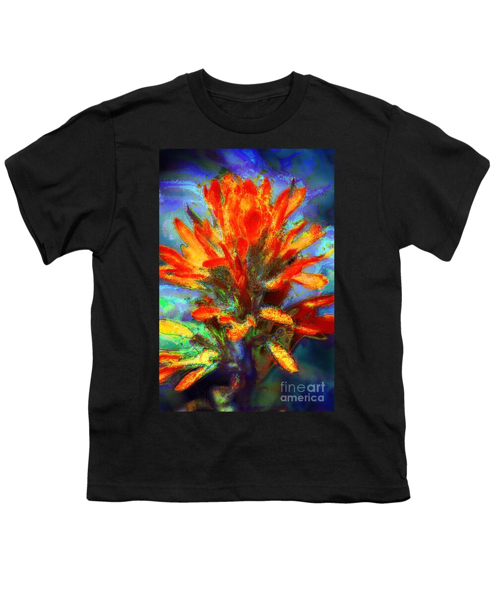 Flowers Youth T-Shirt featuring the photograph Indian Paintbrush by Julie Lueders 
