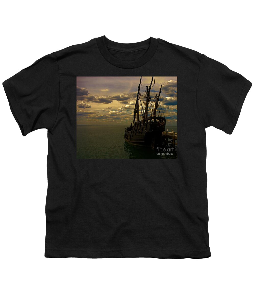 Pirates Youth T-Shirt featuring the photograph Notorious the Pirate Ship by Blair Stuart