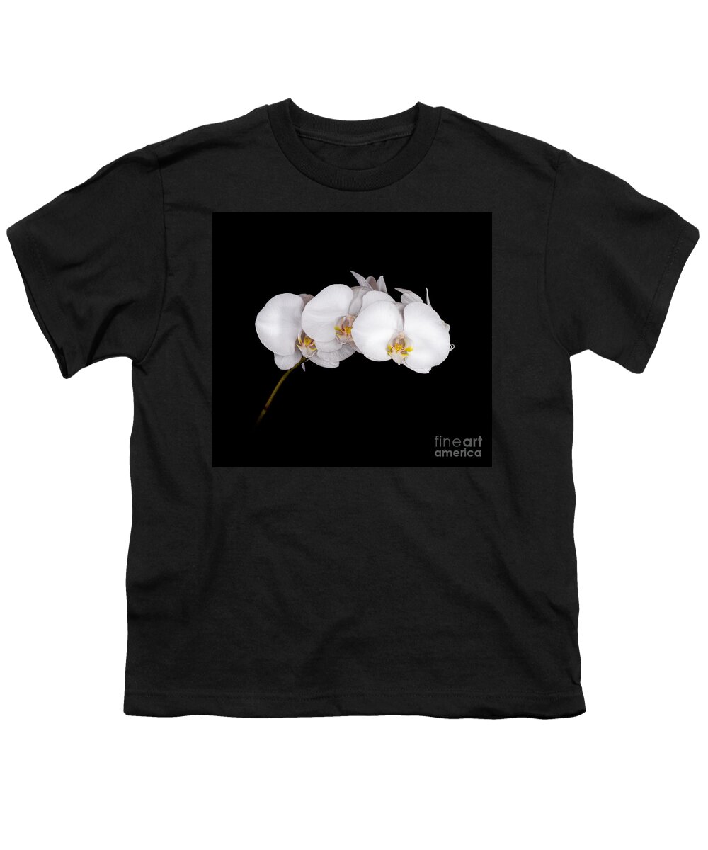Flower Youth T-Shirt featuring the photograph Orchid 001 by Larry Carr