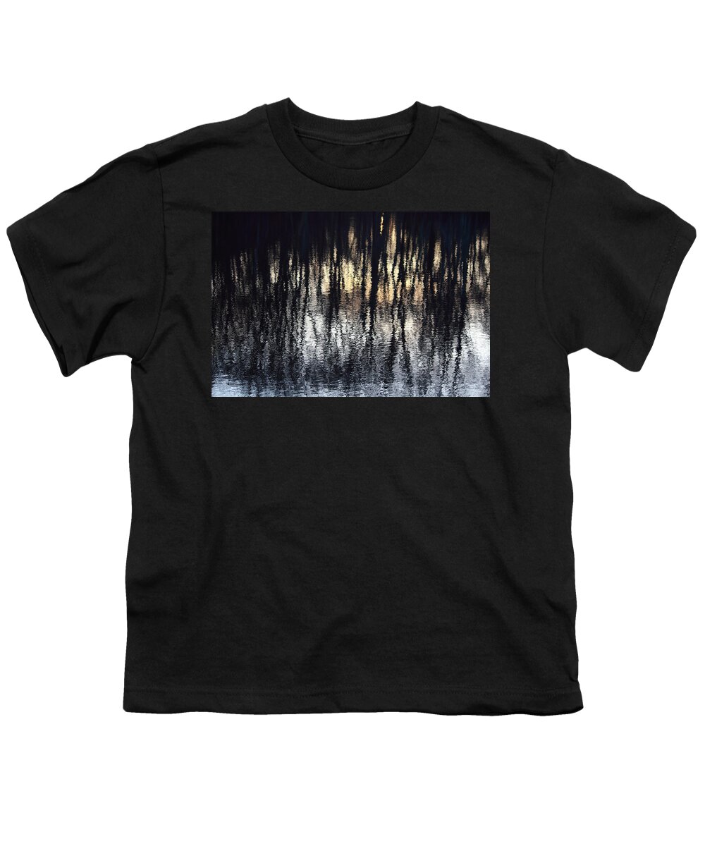 Abstract Youth T-Shirt featuring the photograph Reflections by Andrew Pacheco