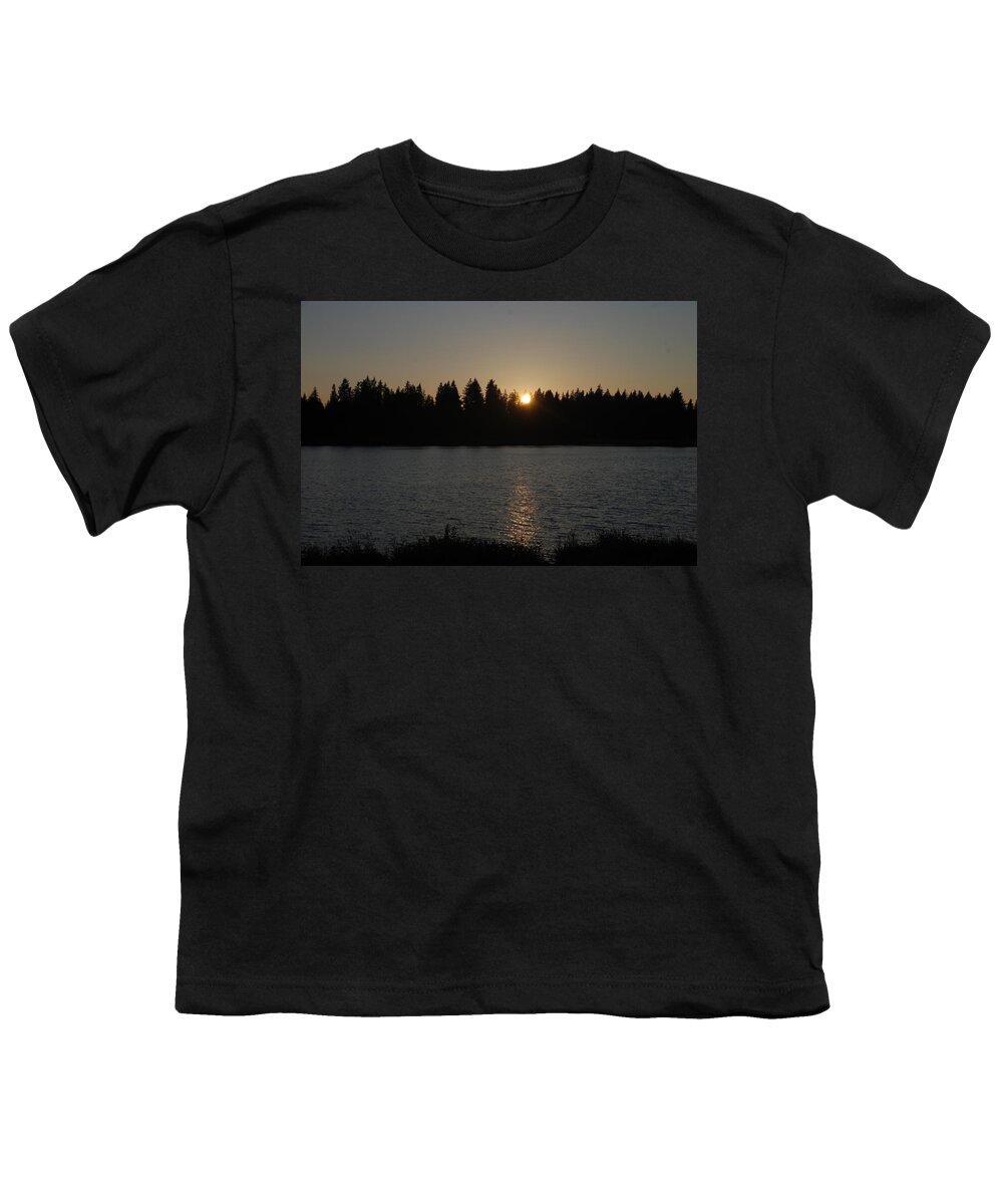 Summer Youth T-Shirt featuring the photograph Summer Sunset by Michael Merry