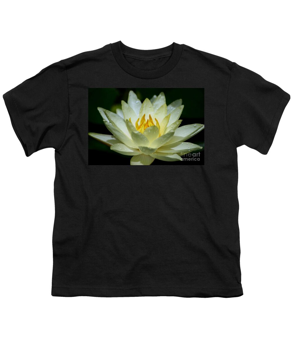 Floral Youth T-Shirt featuring the photograph Sunshine Water Lily by Living Color Photography Lorraine Lynch