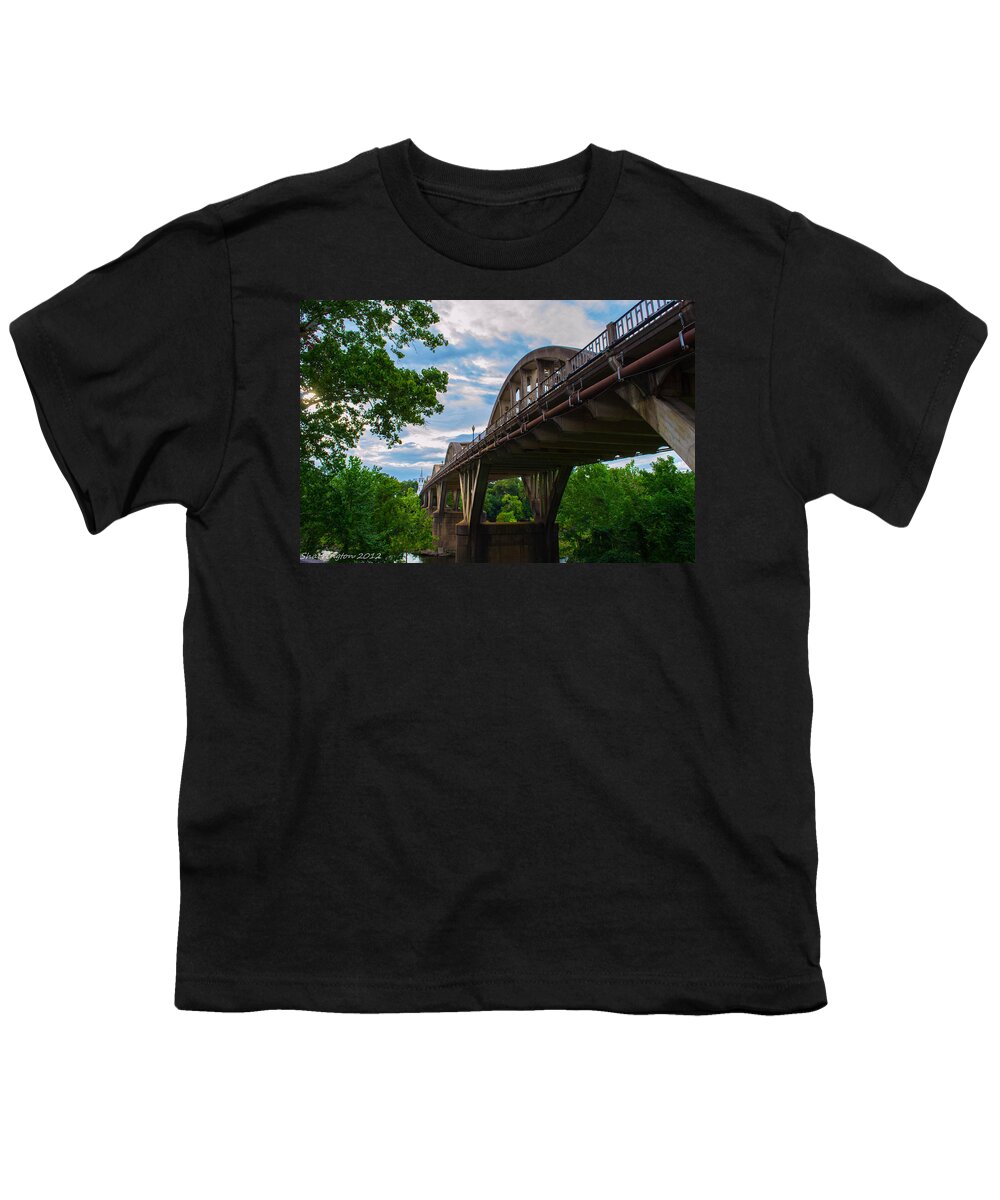 Bridges Youth T-Shirt featuring the photograph Wetumpka Bridge by Shannon Harrington