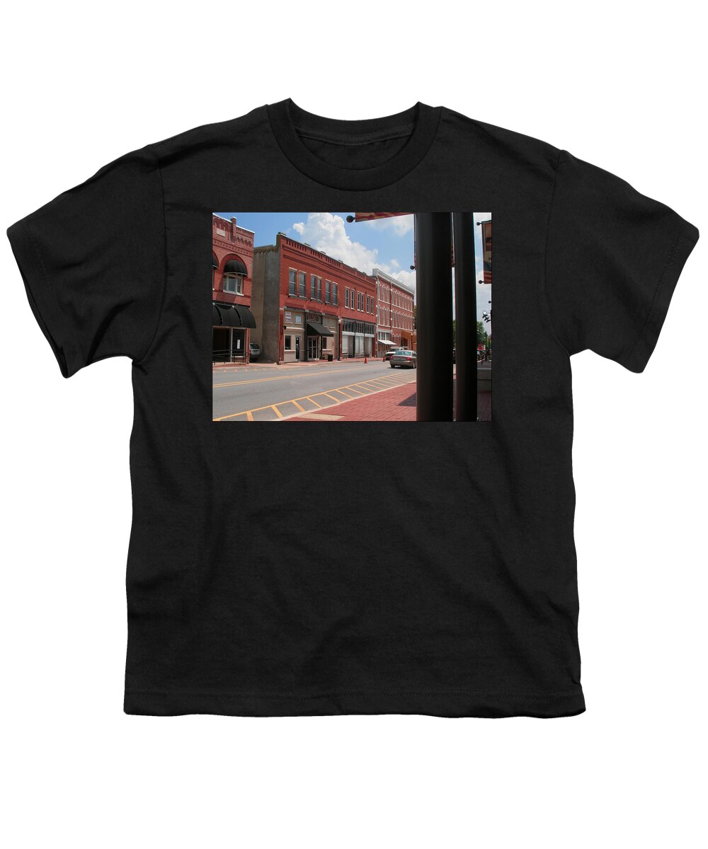  Youth T-Shirt featuring the photograph Crystal Bridges at the Massey #1 by Curtis J Neeley Jr