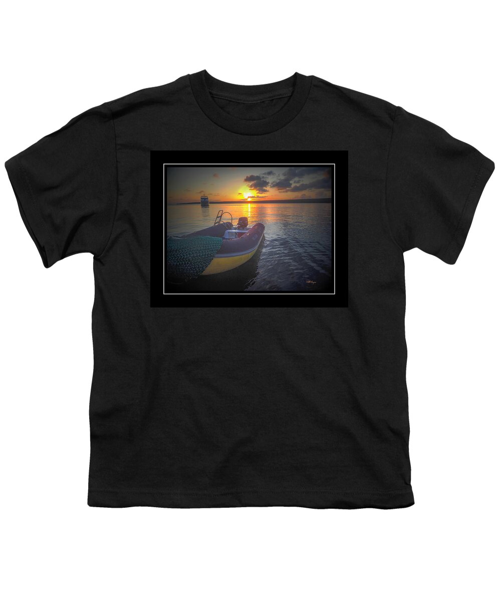 Sunset Youth T-Shirt featuring the photograph Day's End #1 by Will Wagner