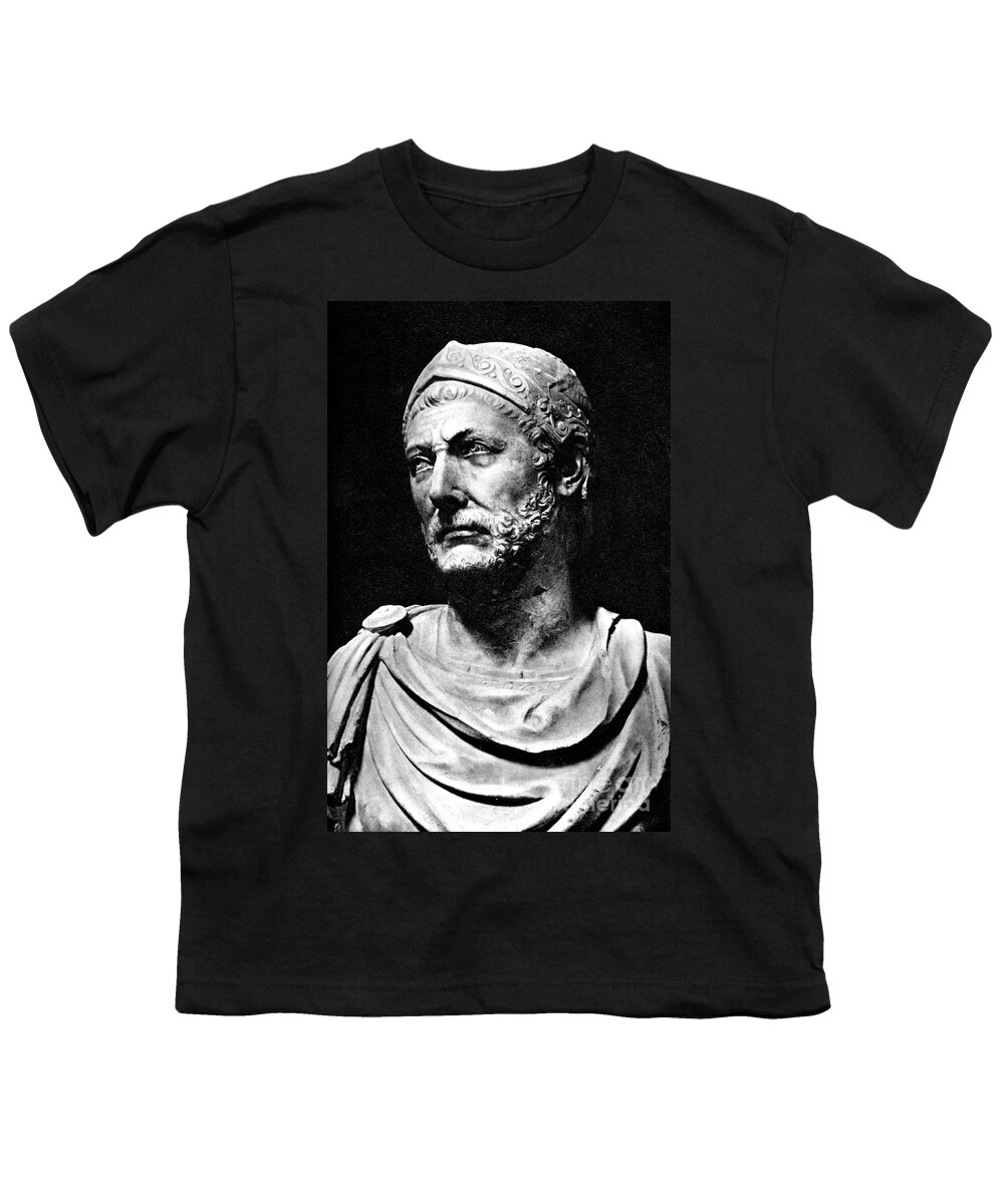 History Youth T-Shirt featuring the photograph Hannibal, Carthaginian Military #1 by Photo Researchers