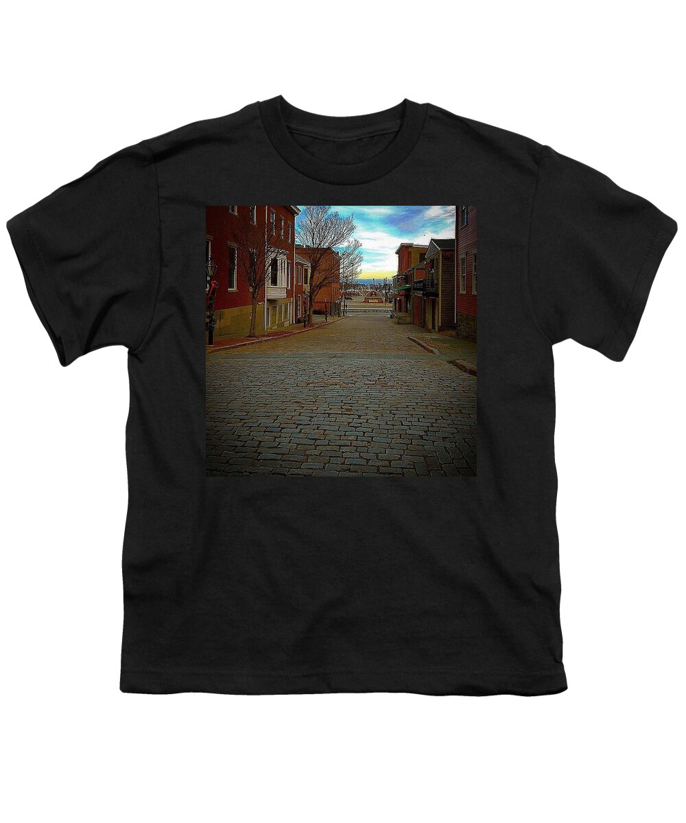 Downtown Youth T-Shirt featuring the photograph DNB by Kate Arsenault 